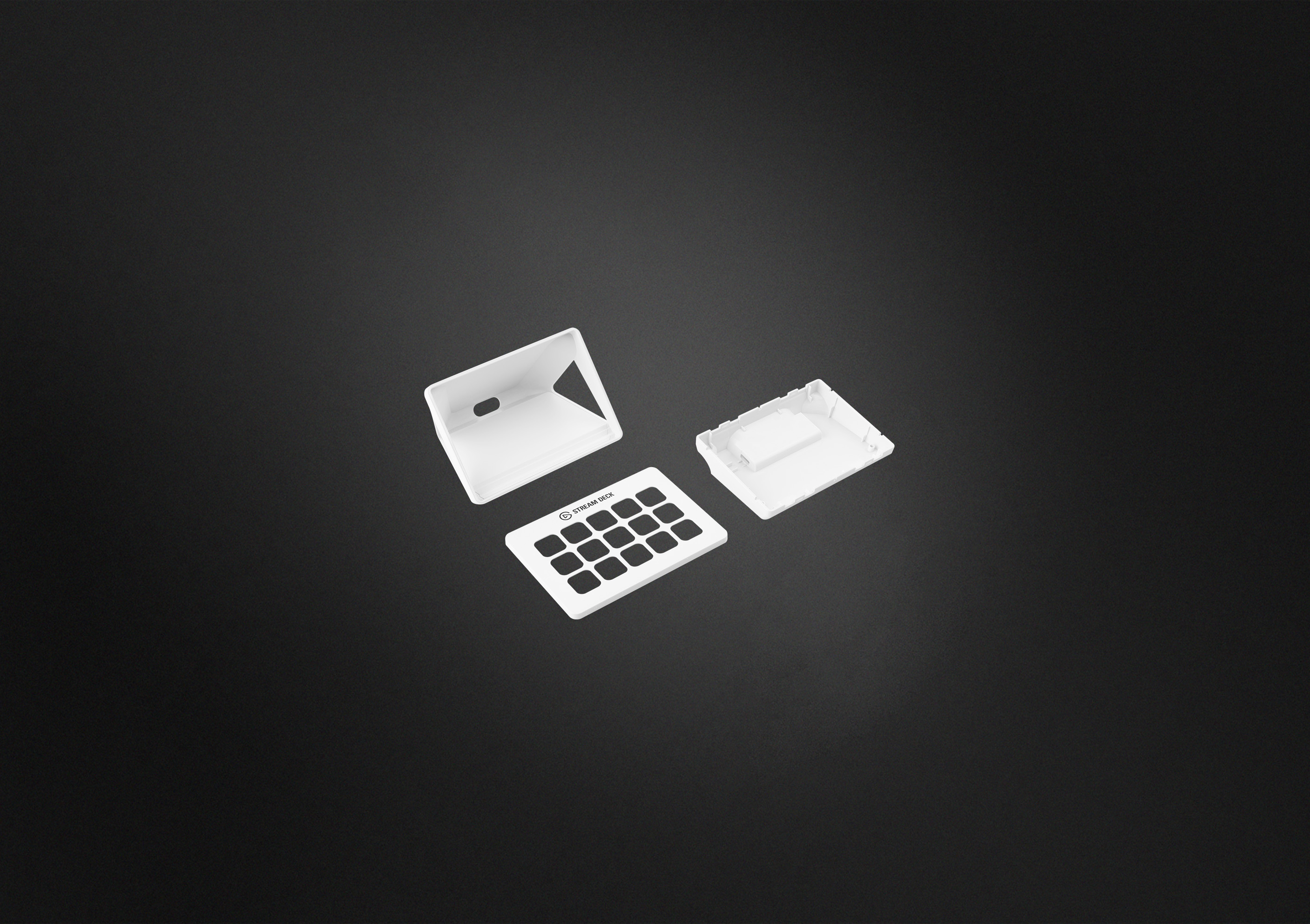 stream-deck-white-casing-set